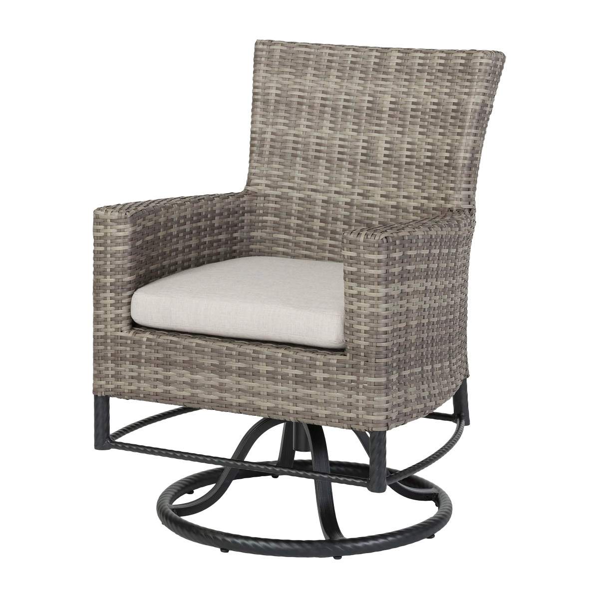 Alexee Woven Swivel Rocker