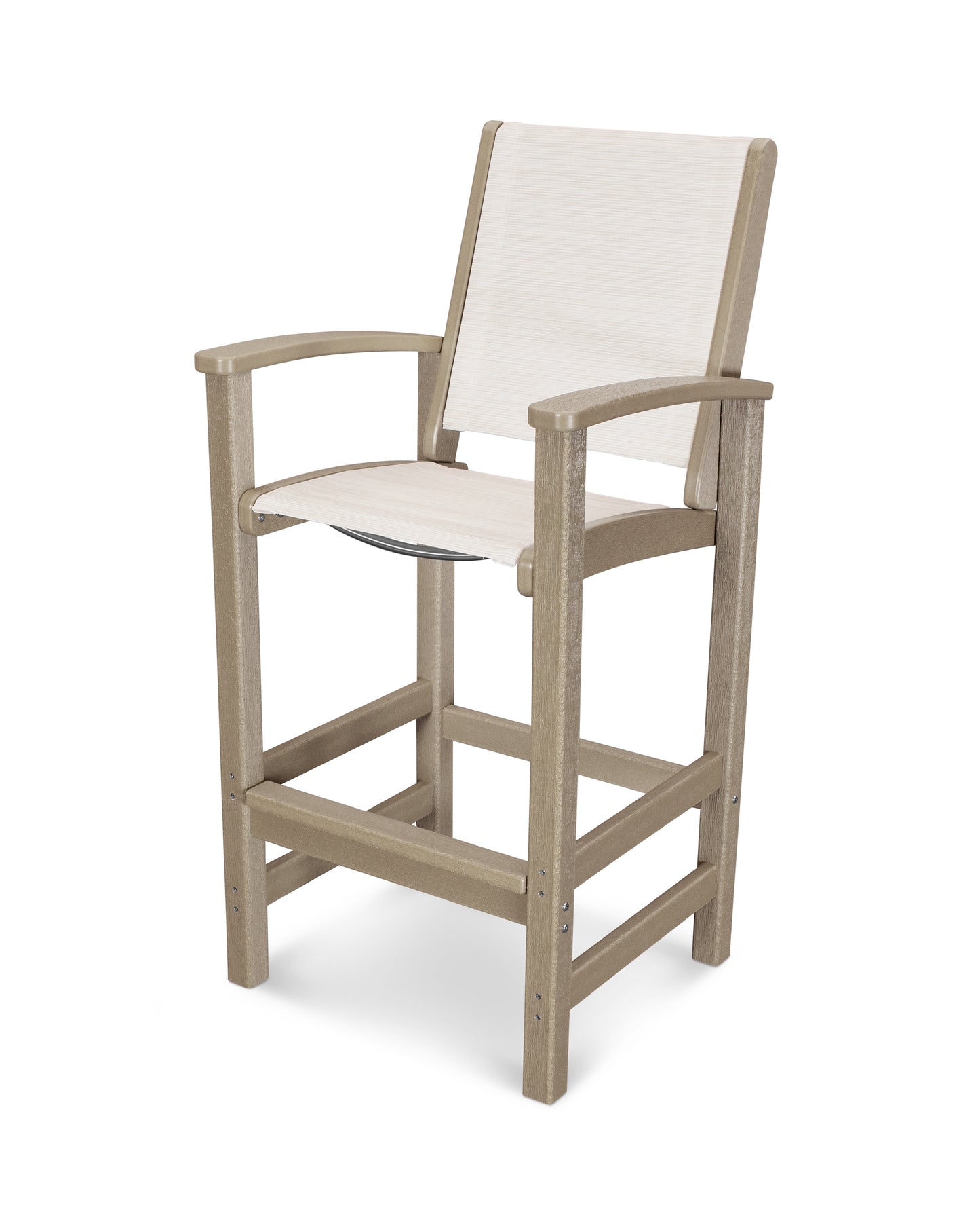 Coastal Bar Chair Vintage Finish