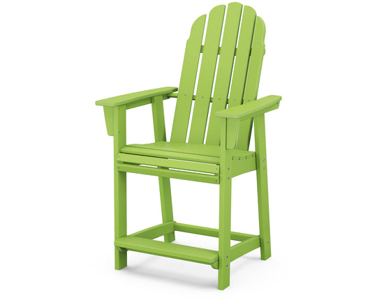 Vineyard Curveback Adirondack Counter Chair