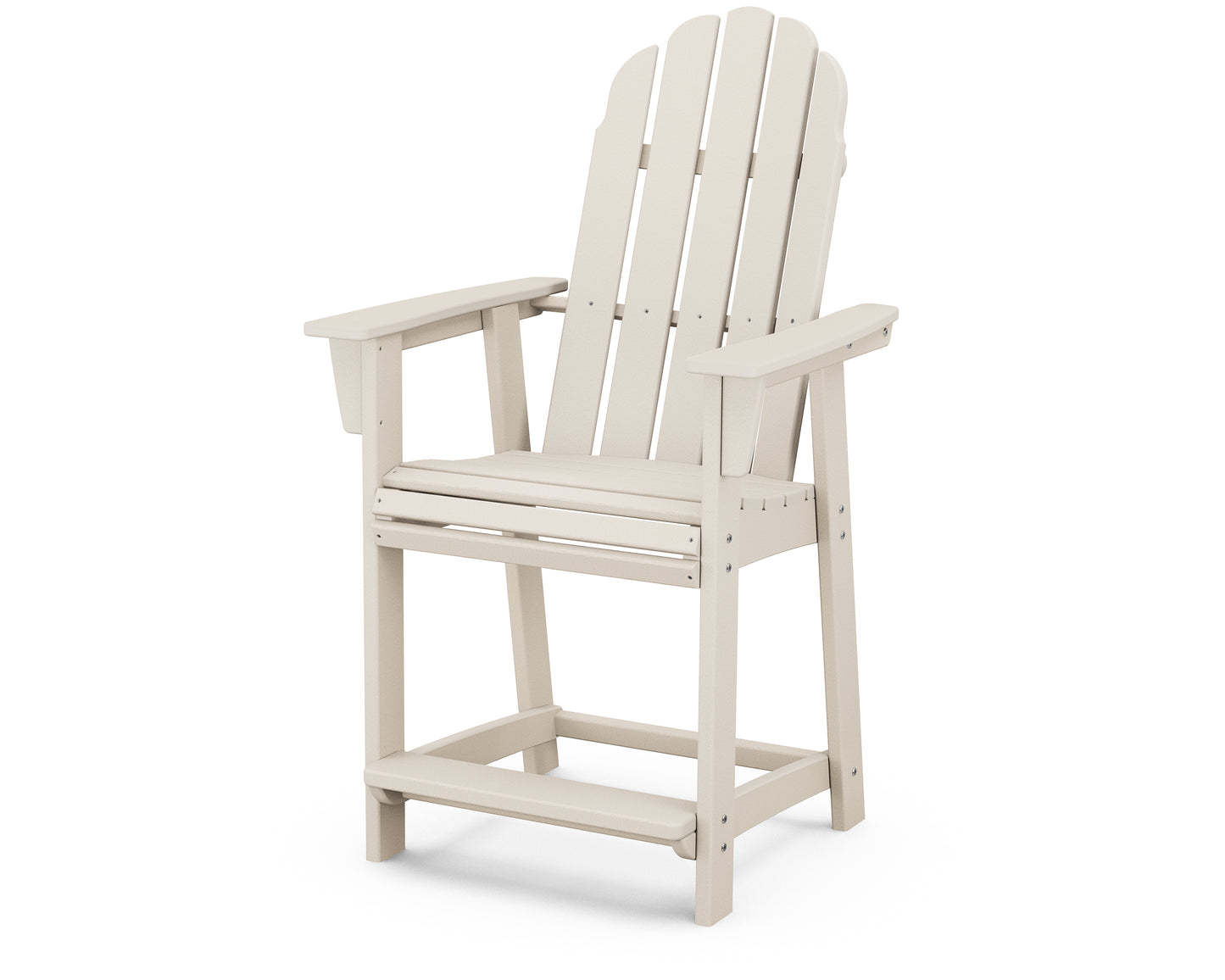 Vineyard Curveback Adirondack Counter Chair