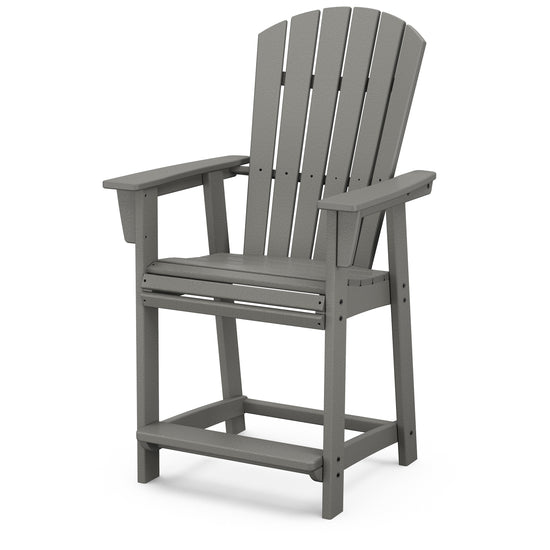 Nautical Curveback Adirondack Counter Chair