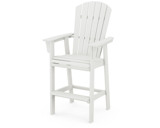 Nautical Curveback Adirondack Bar Chair Vintage Finish