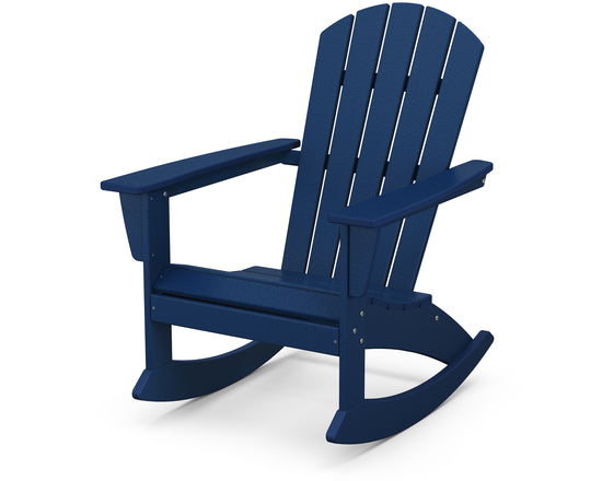 Nautical Adirondack Rocking Chair