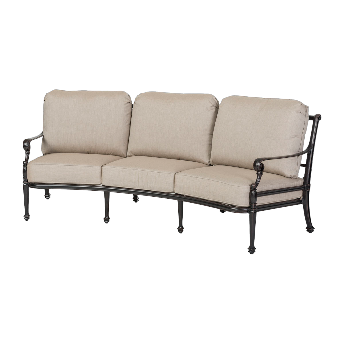 Grand Terrace Curved Sofa