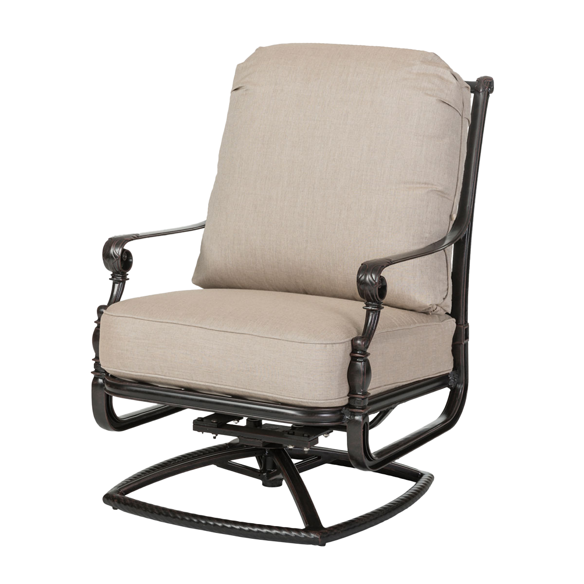 Grand Terrace High Back Swivel Rocking Lounge Chair