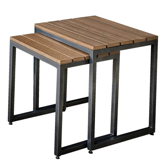 Hixon Slat Nesting Tables