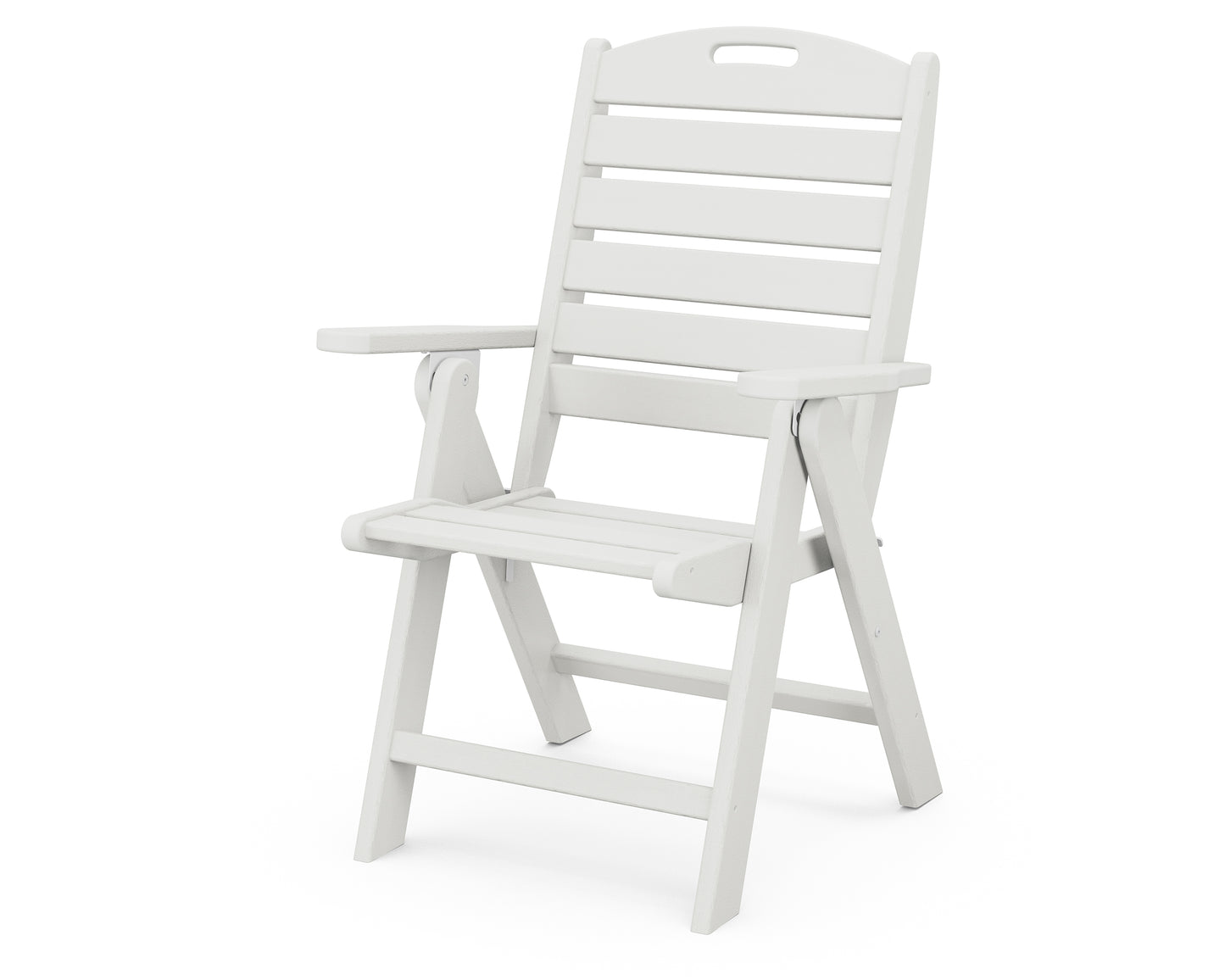 Nautical Folding Highback Chair Vintage Finish