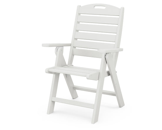 Nautical Folding Highback Chair Vintage Finish