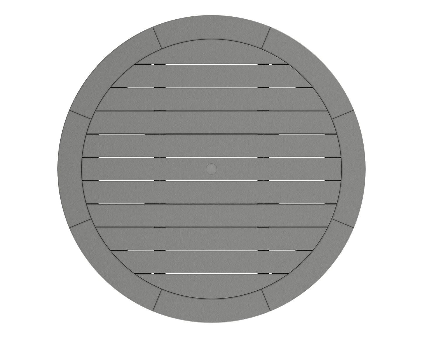 Nautical Trestle 48" Round Counter Table