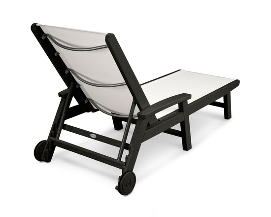 Coastal Chaise with Wheels