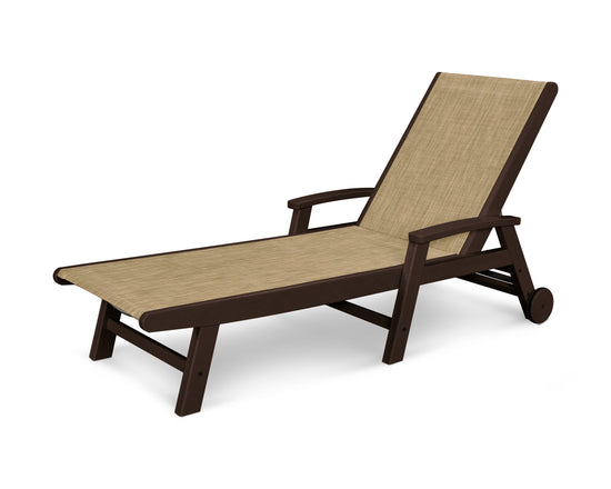 Coastal Chaise with Wheels