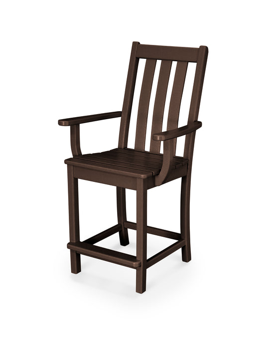 Vineyard Counter Arm Chair