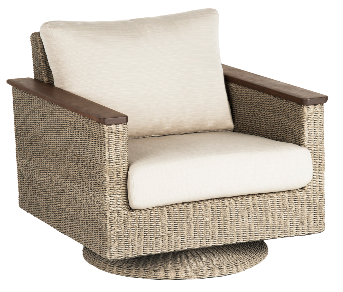 Coral Swivel Rocker